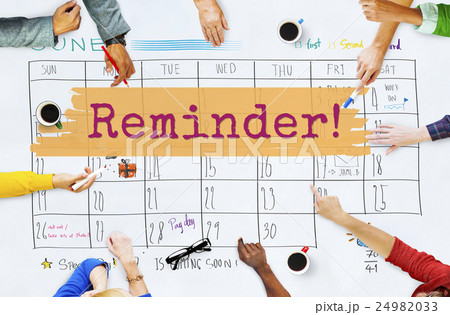 Reminder Agenda Planner Calendar To Do Concept 24982033