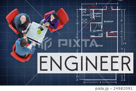 Engine Engineer Engineering Machine Occupation Concept Engine Engineer Engineering Machine Occupation Concept 24982091