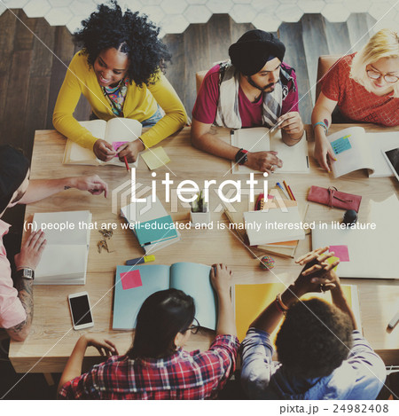 Literati Literature Highly Educated Literate Knowledge Concept 24982408