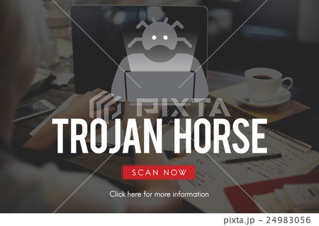 Scam Virus Spyware Malware Antivirus Concept 24983056