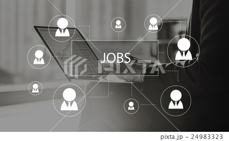 Recruitment Hiring Career job Emplyment Concept 24983323