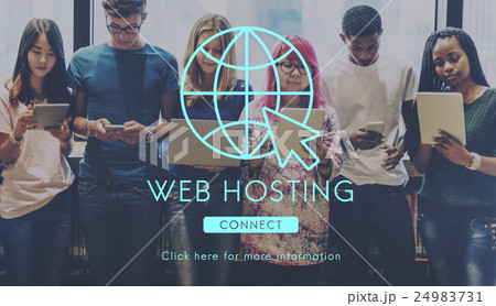 Global Network Connection Technology Concept 24983731