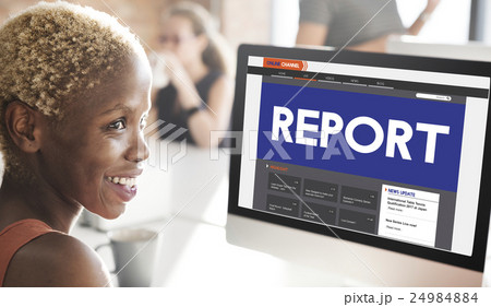 Live Broadcast Media News Online Concept 24984884