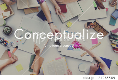 Conceptualize Creative Ideas Notion Abstract Plan Concept Conceptualize Creative Ideas Notion Abstract Plan Concept 24985589