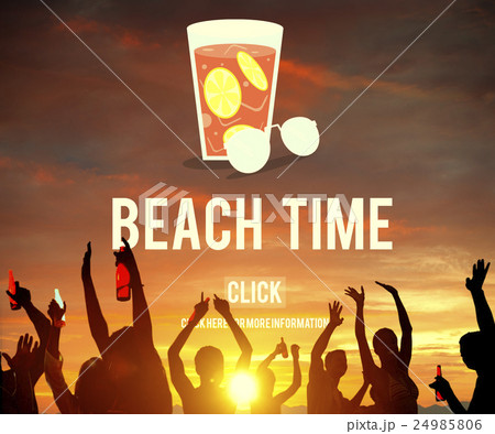 Beach Time Vacation Holidays Concept 24985806