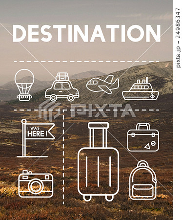 Location Mapping Journey Navigation Concept 24986347