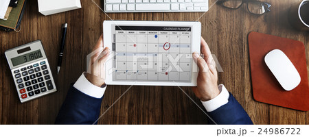Calendar Appointment Schedule Memo Management Organizer Urgency Concept 24986722