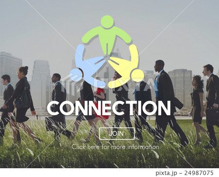 Connection Connect Social Networking Interconnection Concept 24987075