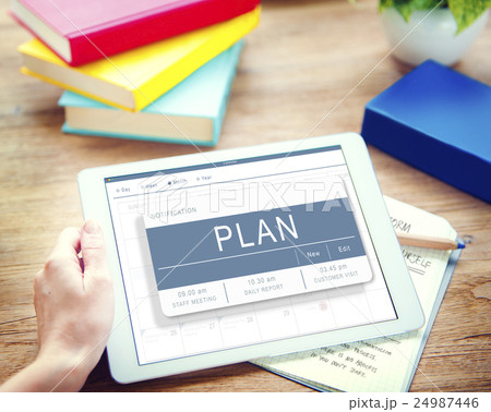 Agenda Appointment Plan Program Timetable Concept 24987446