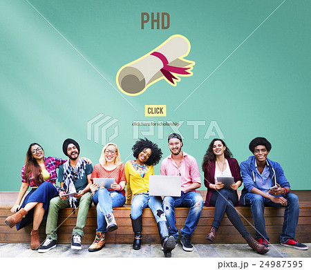 PhD Doctor of Philosophy Degree Education Graduation Concept 24987595