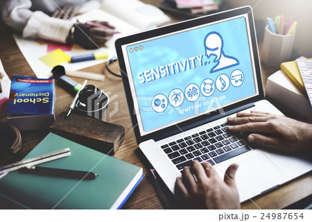 Sensitivity Allergy Disorder Sickness Healthcare Concept 24987654