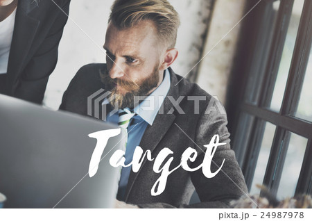 Target Advertising Goal Inspiration Marketing Concept 24987978