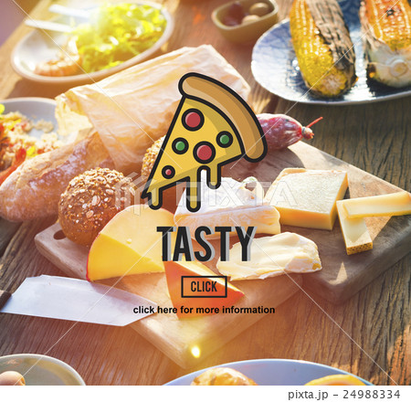 PIzza Slice Junkfood Obesity Calories Concept 24988334