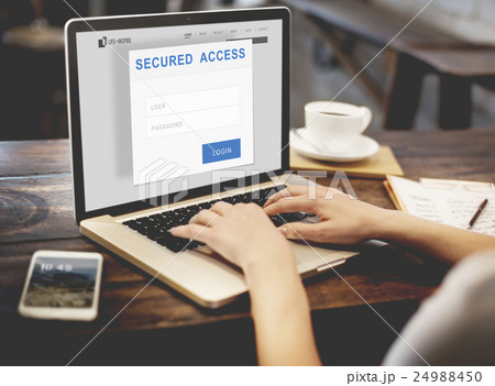 Secured Access Authorization Accessible Security Concept 24988450