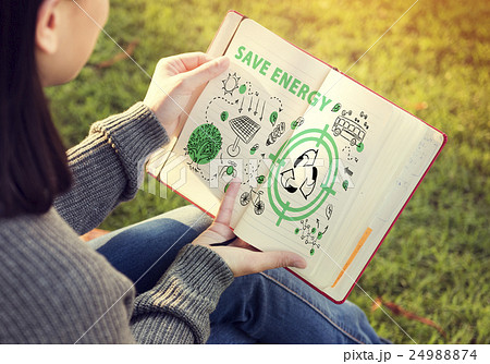 Ecology Friendly Energy Environment Sustainable Concept 24988874