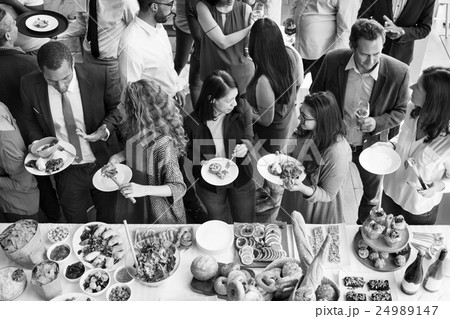 Buffet Dinner Restaurant Catering Food Concept Buffet Dinner Restaurant Catering Food Concept 24989147