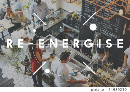 Energize Efficiency Refreshment Renew Vitalize Concept 24989250