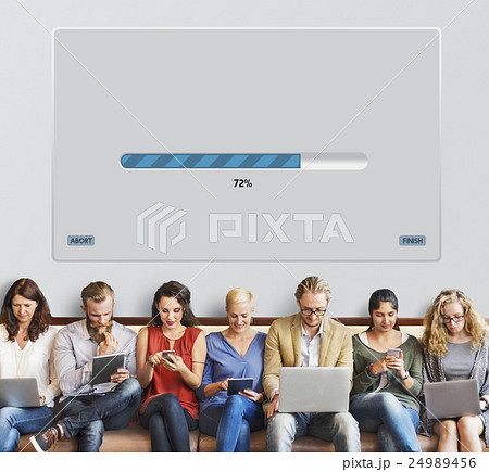 Connection Data Streaming Download Archiving Concept Connection Data Streaming Download Archiving Concept 24989456