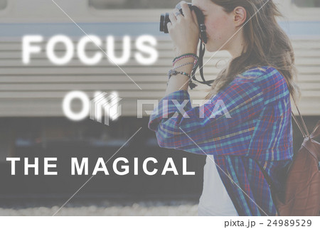 Focus On Change Fashion Yourself Trends Concept 24989529