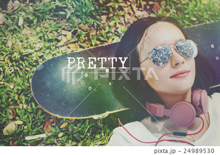 Pretty Attractive Beautiful Style Cute Fashion Concept 24989530
