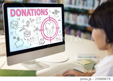 Donations Foundation Giving Help Welfare Charity Concept 24989679