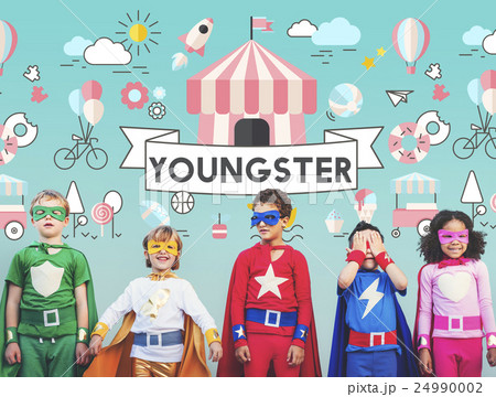 Children Kids Energetic Youth Playful Concept 24990002