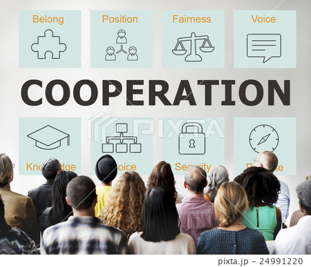 Business Cooperation Strategy Successful Company Concept Business Cooperation Strategy Successful Company Concept 24991220