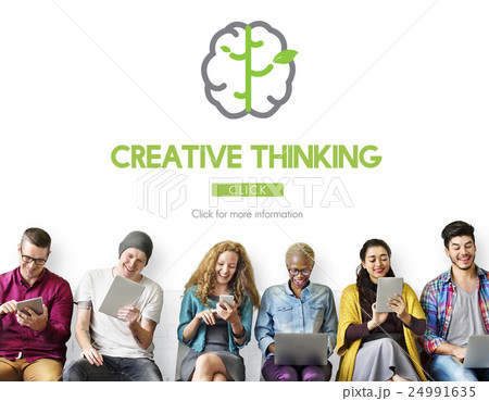 Big Data Creative Thinking Ideas Concept 24991635