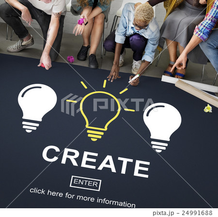 Ideas Creative Thinking Imagine Inspiration Concept 24991688