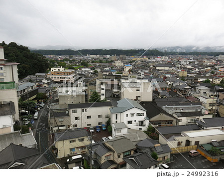 日田温泉から見た日田市中心部（日田温泉街・亀山公園方面） 24992316