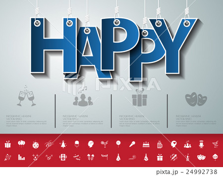Design abstract infographic front on the ropeのイラスト素材 [24992738] - PIXTA