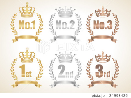 金銀銅、賞エンブレムセット 24993426