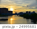 川崎の夕日 24995681
