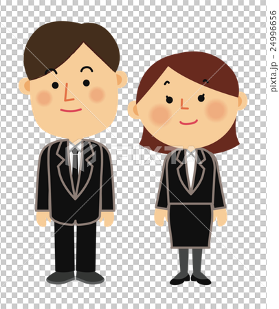 人物イラスト 冠婚葬祭 葬式 人物イラスト 冠婚葬祭 葬式 24996656