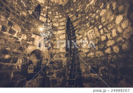 Interior of Khor Virap ancient Monastery 24999207