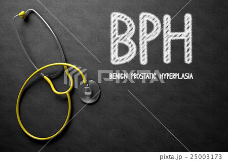 Chalkboard with BPH Concept. 3D Illustration. 25003173