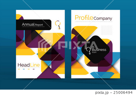 Geometric design, business annual report a4 Geometric design, business annual report a4 25006494