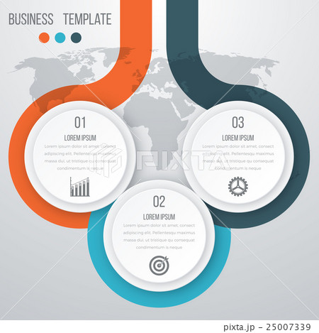 infographics three options 25007339