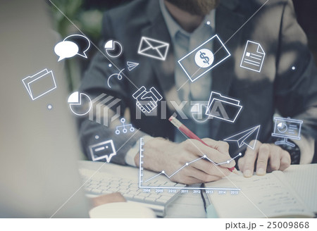 Corporate Management Strategy Solution Branding Concept Corporate Management Strategy Solution Branding Concept 25009868