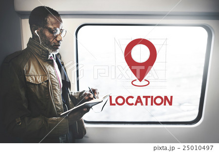 Location Direction Navigation Destination Exploration Concept 25010497