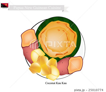 Papua New Guinean Baked Sweet Potato 25010774