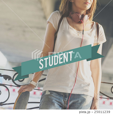 Students Study Hard university School Concept 25011239