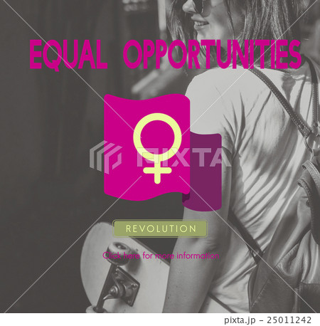 Woman Power Feminist Equal Rights Concept 25011242