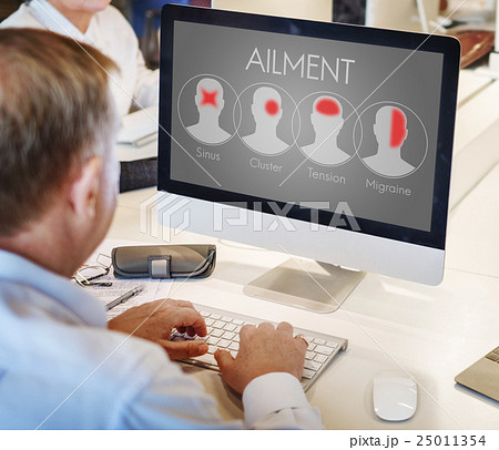 Headache Symptom Migraine Tension Cluster Concept 25011354