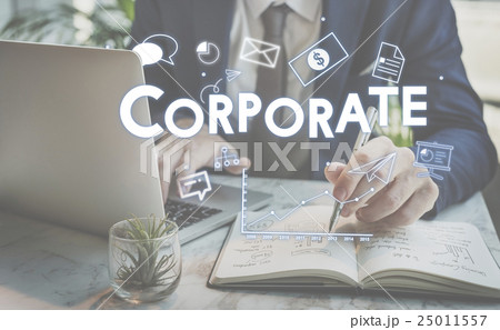 Corporate Management Strategy Solution Branding Concept 25011557