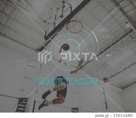 Health Fitness Healthcare Tracking Technology Concept Health Fitness Healthcare Tracking Technology Concept 25011680