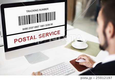 Bar Code Order Tracking Number Concept Bar Code Order Tracking Number Concept 25012197