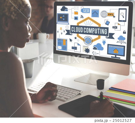 Cloud Computing Connection Networking Concept Cloud Computing Connection Networking Concept 25012527