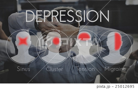 Headache Symptom Migraine Tension Cluster Concept 25012695