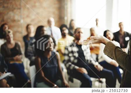 Business Team Seminar Listening Meeting Concept Business Team Seminar Listening Meeting Concept 25012730